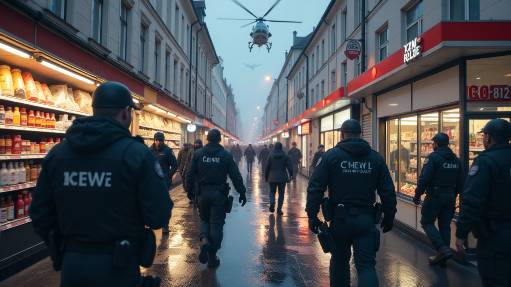 dramatischer polizeieinsatz