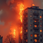 hochhaus brand berlin marzahn