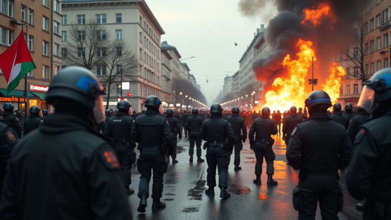 pal stina demo polizeieinsatz