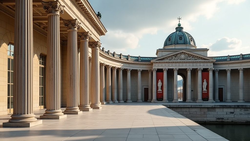 s ulenkolonnaden museumsinsel