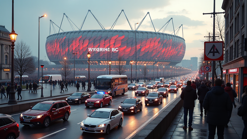 verkehrschaos olympiastadion