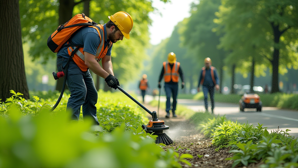 versteckten parkreinigung