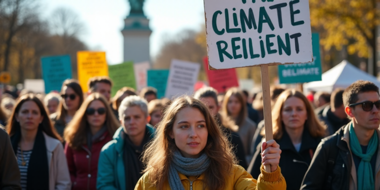 Tausende Berliner setzen sich für eine klimaresistente Hauptstadt ein: Volksentscheid für mehr Nachhaltigkeit