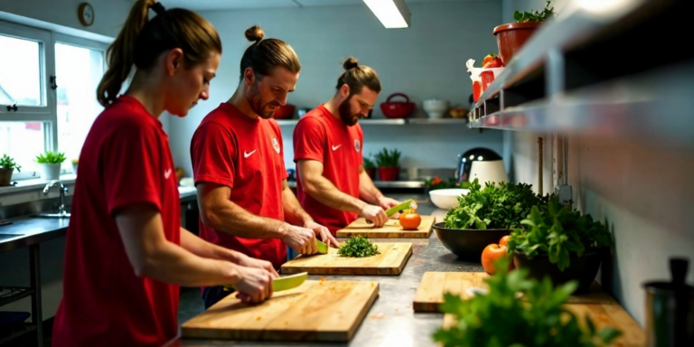 Fußballprofis engagieren sich für die Berliner Stadtmission: Solidarität in der Küche