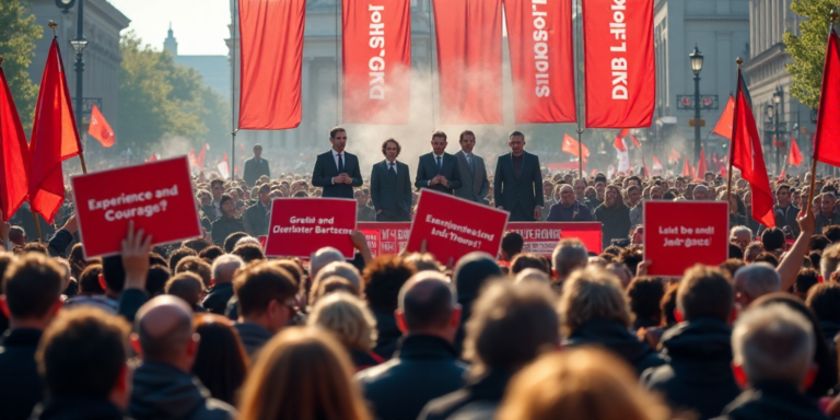 „Die Linke setzt auf Erfahrung und Mut: Wie ‚Mission Silberlocke‘ die Partei retten soll“