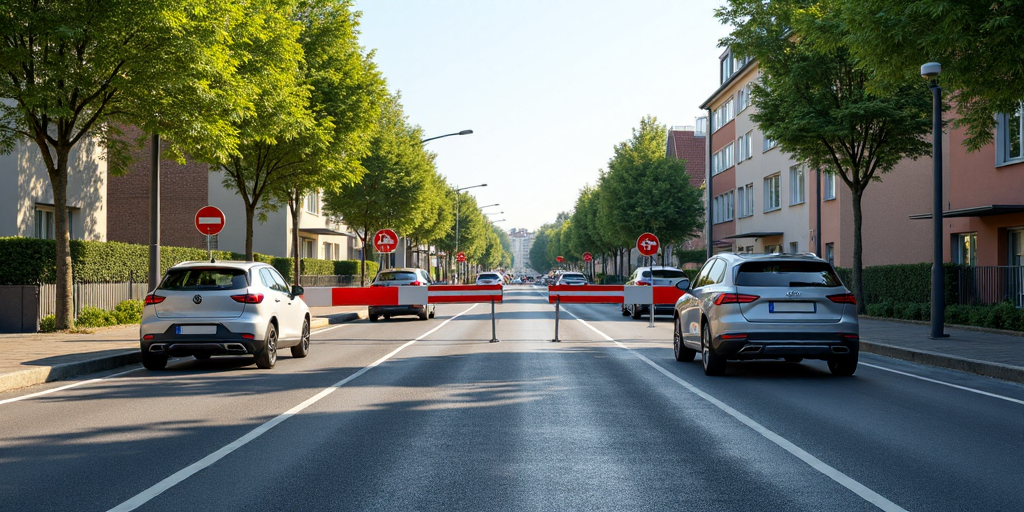 Verkehrseinschränkungen in Mahlsdorf: Hönower Straße ab Montag komplett gesperrt