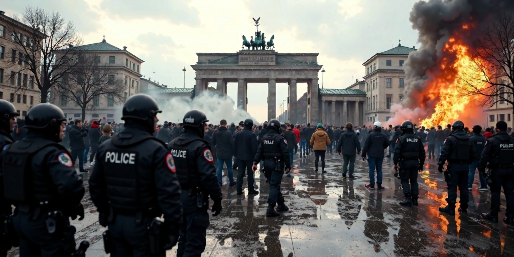 Kontroverse Demo in Berlin: Polizei beendet Versammlung am Kottbusser Tor