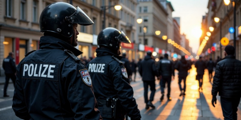 Alba Berlin vs. Maccabi Tel Aviv: Berliner Polizei sichert Hochrisikospiel in Friedrichshain ab