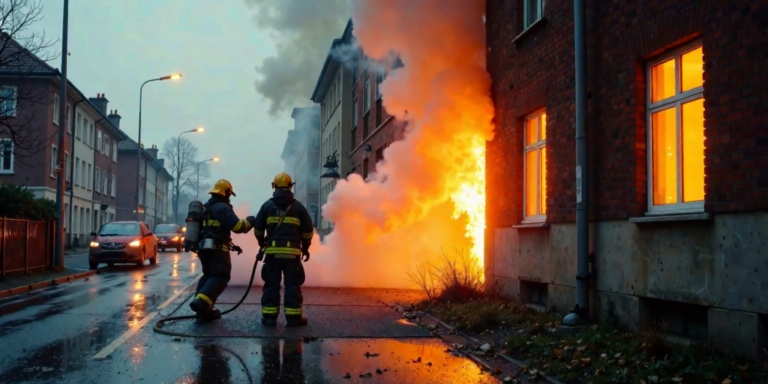 Dramatische Brände in Berlin: Eine Person schwer verletzt und großer Einsatz der Feuerwehr