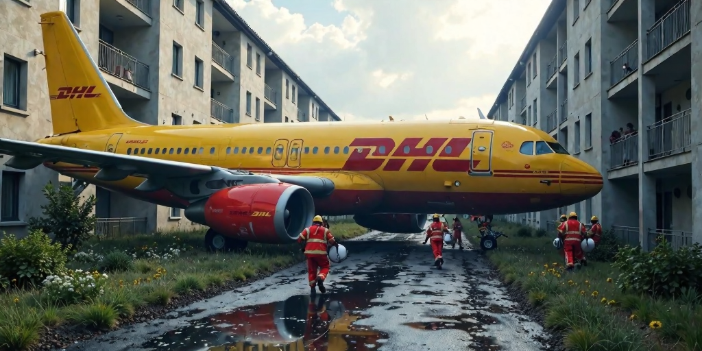 Tragisches Unglück: DHL-Flugzeugabsturz in Litauen erschüttert die Luftfahrtbranche