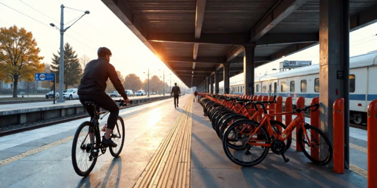 Neue Bike+Ride-Offensive am S-Bahnhof Adlershof: Innovatives Konzept für Radfahrer