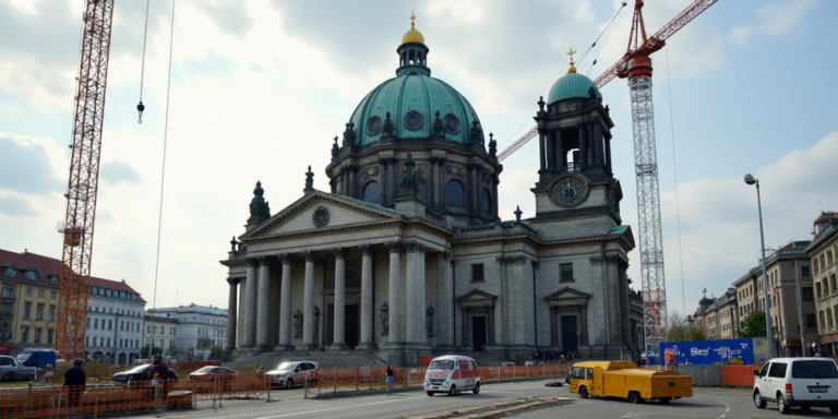 St. Hedwigs-Kathedrale in Berlin-Mitte: Ein Blick hinter die Kulissen der aufwendigen Renovierung