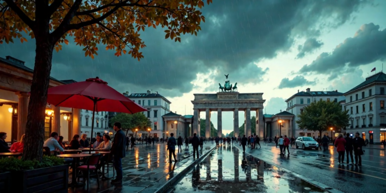 Unwetterwarnung für Berlin am Donnerstag: Sturmböen bis zu 85 km/h erwartet