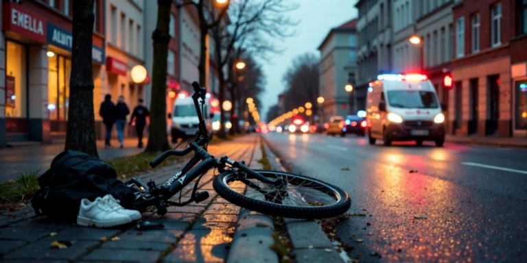 Tragisches Ereignis in Berlin-Lichtenberg: Radfahrer verliert sein Leben auf der Landsberger Allee