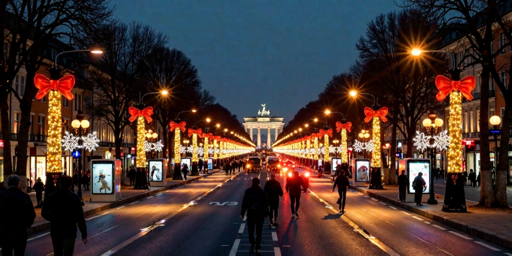 Sparmaßnahme in Berlin: So verändert sich die Weihnachtsbeleuchtung am Kurfürstendamm