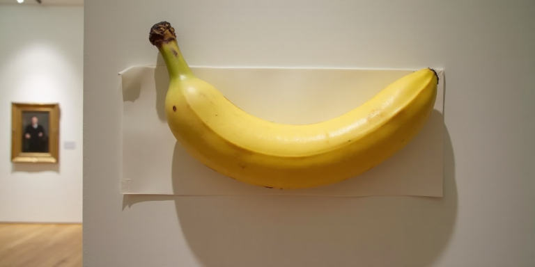 Die Revolution der Bananenkunst: Wie eine simple Frucht die Kunstwelt erschüttert