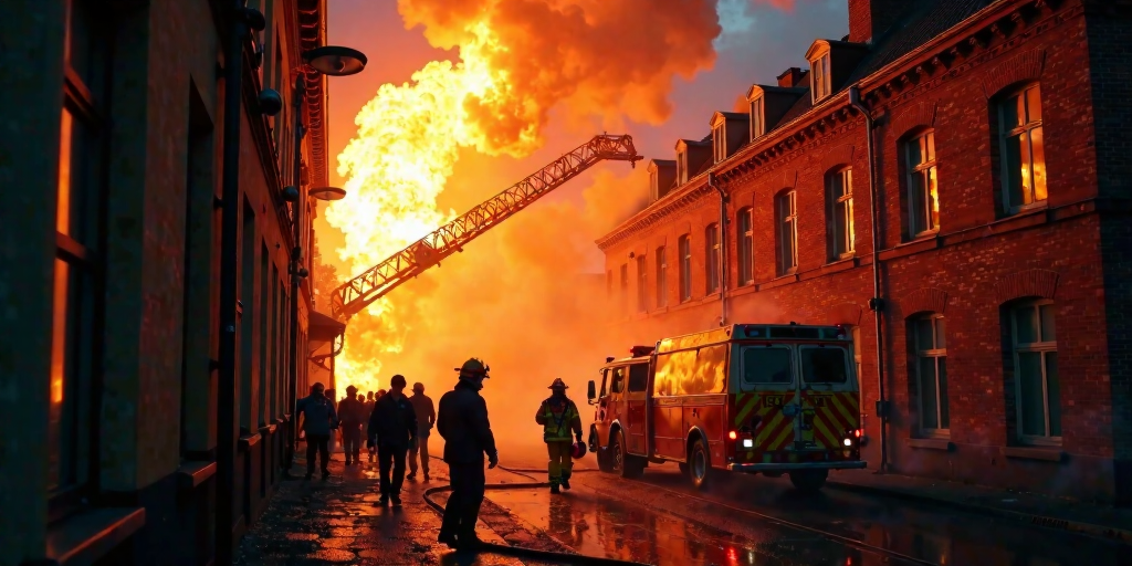 Brandkatastrophe in Berlin-Neukölln: Feuerwehr rettet Bewohner vor den Flammen