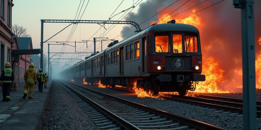 Brand eines NEB-Zugs in Berliner Bahnhof Ahrensfelde: Erster Verdacht auf Brandursache