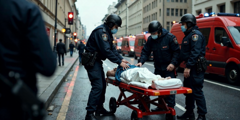 Dramatische Schüsse in Kreuzberg: Mann schwer verletzt, Polizei sperrt Krankenhaus ab