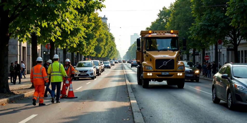 Aktuelle Verkehrsinformationen: Neue Baustellen in Berlin sorgen für Einschränkungen