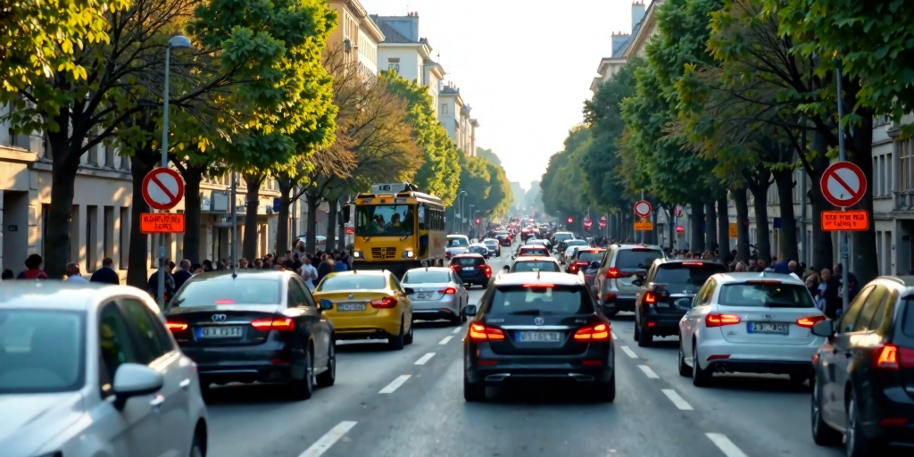 Aktuelle Verkehrsmeldungen in Berlin: Neue Baustellen und Einschränkungen für Pendler