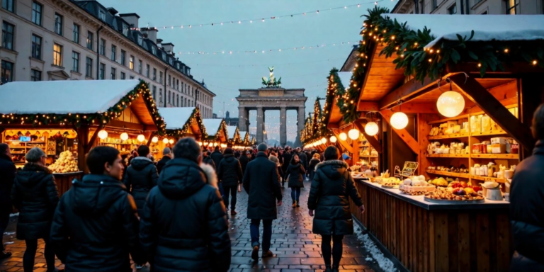 Der einzigartige Weihnachtszauber am Potsdamer Platz in Berlin