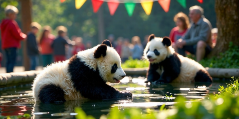 Freude in Berlin: Neue Namen für die Panda-Zwillinge enthüllt