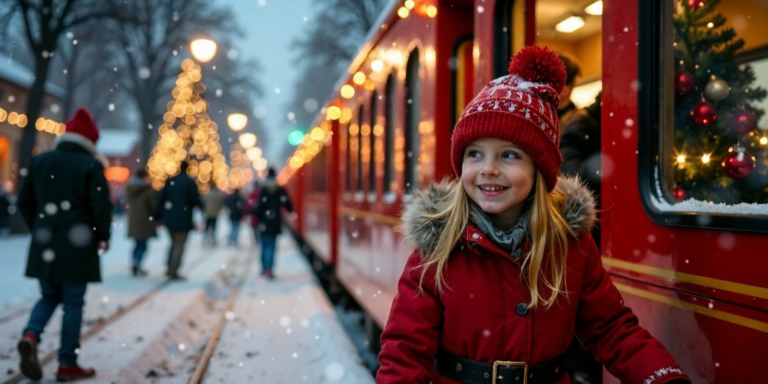 Kostenlose Weihnachtszugfahrt für bedürftige Kinder in Berlin: Ein zauberhaftes Erlebnis wartet