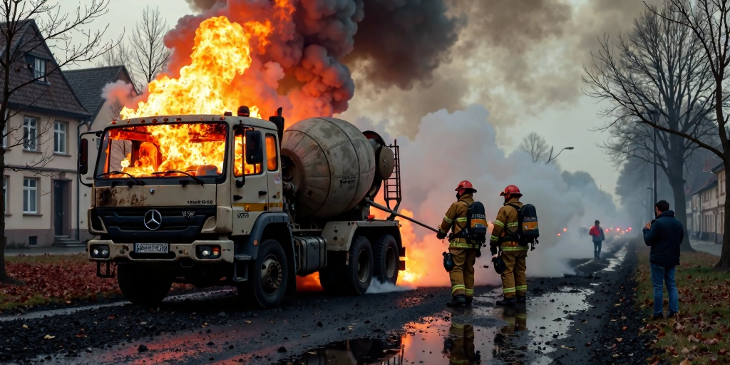 Brandserie in Berlin: Linksextreme Bekennerschreiben zu 17 angezündeten Lkw