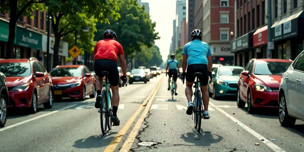 Die Gefahr auf zwei Rädern: Warum unsichere Radwege Fahrradfahrer gefährden