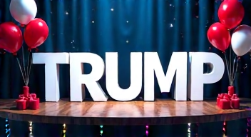 Trump, Geburtstag, Auftritt