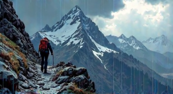 Tirol, Wanderung, Unwetter ️