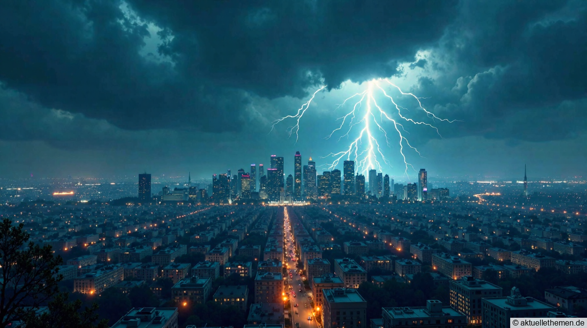 Wetter Unwetterwarnung: Berlin erwartet Gewitter und Starkregen heute
