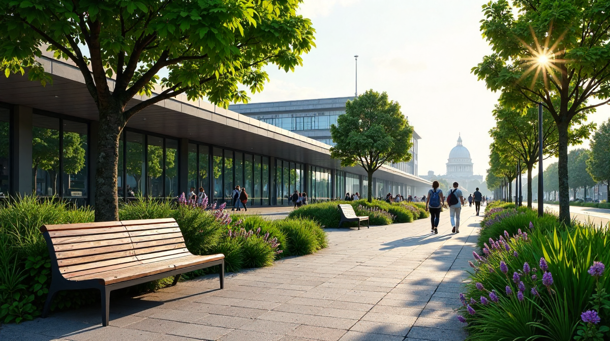 Berlin Hauptbahnhof: Neue Gestaltung, Bäume, klimaresiliente Stadtplanung