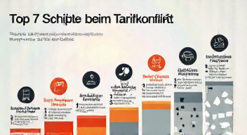 Das sind die Top 7 Schritte beim Tarifkonflikt