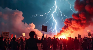 Meine Gedanken zu Blitzeinschlägen, Protesten und Chaos (1/10)