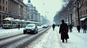 Winterchaos in Berlin: Verkehrsprobleme, Eisschichten und historische Lösungen