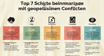 Das sind die Top 7 Schritte beim Umgang mit geopolitischen Konflikten