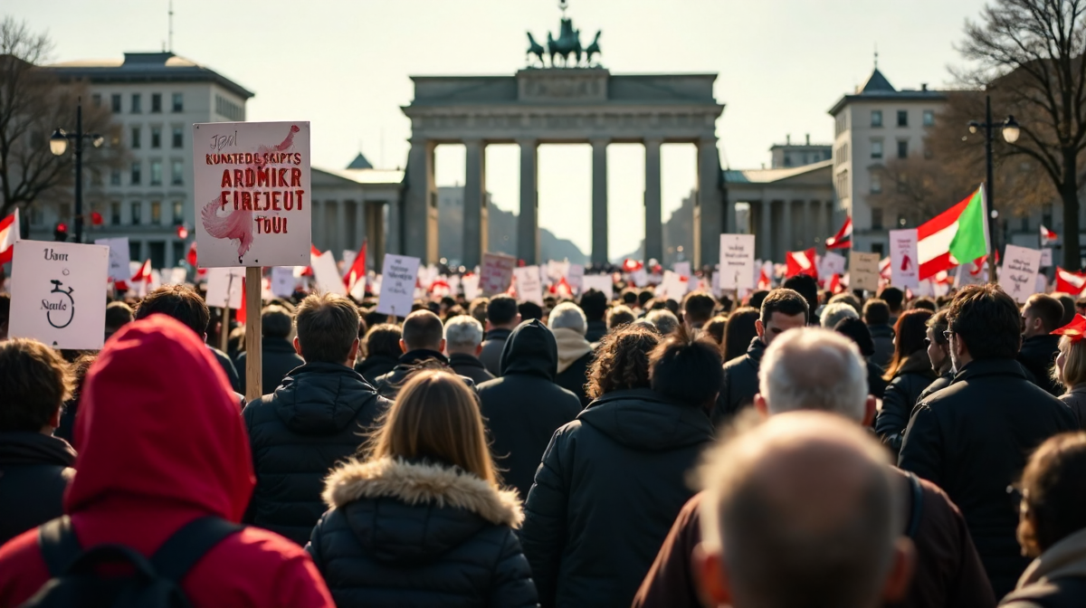 Demonstrationen für Freiheit: Iran, Gewalt und Hoffnung in Berlin