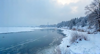 Erinnerungen an den Halensee und die Gefahren des Eises (1/10)
