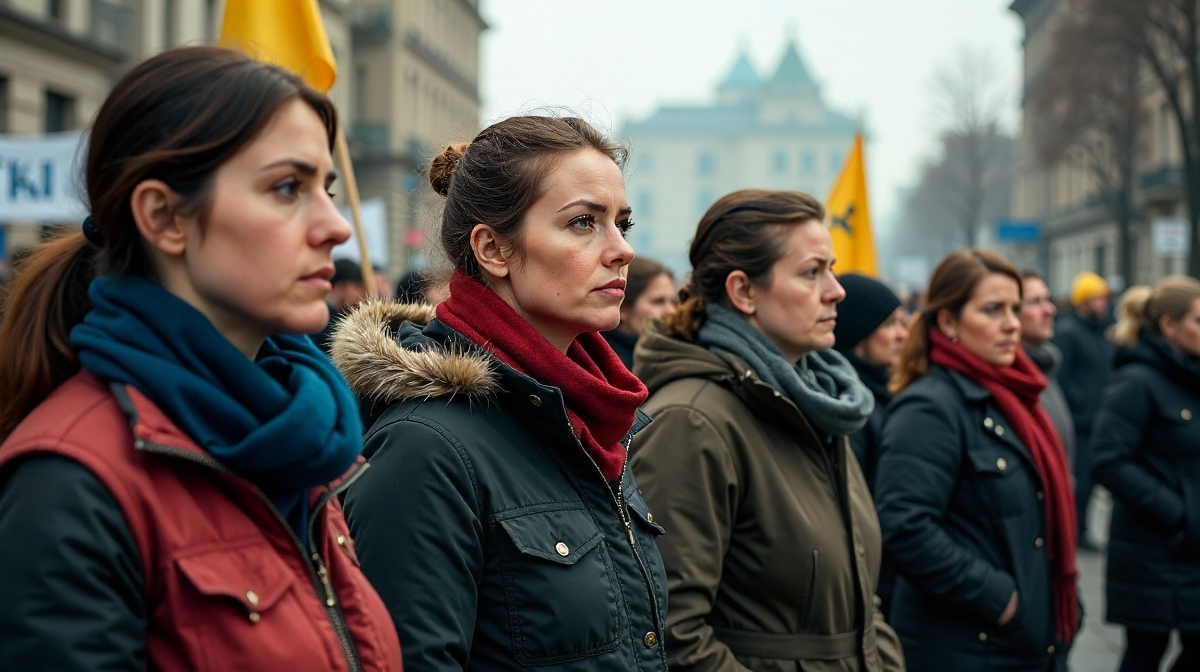 Frauen im Widerstand: Zwangsmobilisierung, Protest, Ukraine-Konflikt