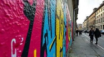 Ich erinnere mich an die Diskussion über Graffiti in Berlin (1/10)