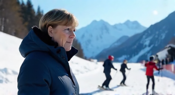 Politische Wahrnehmung des Wintersports von Angela Merkel