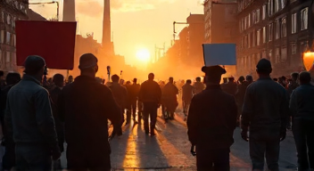 Soziale Implikationen des Arbeitskampfes (6/10)