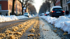 Streusand in Berlin: Winter, Umwelt, Verantwortung – Was passiert mit dem Splitt?