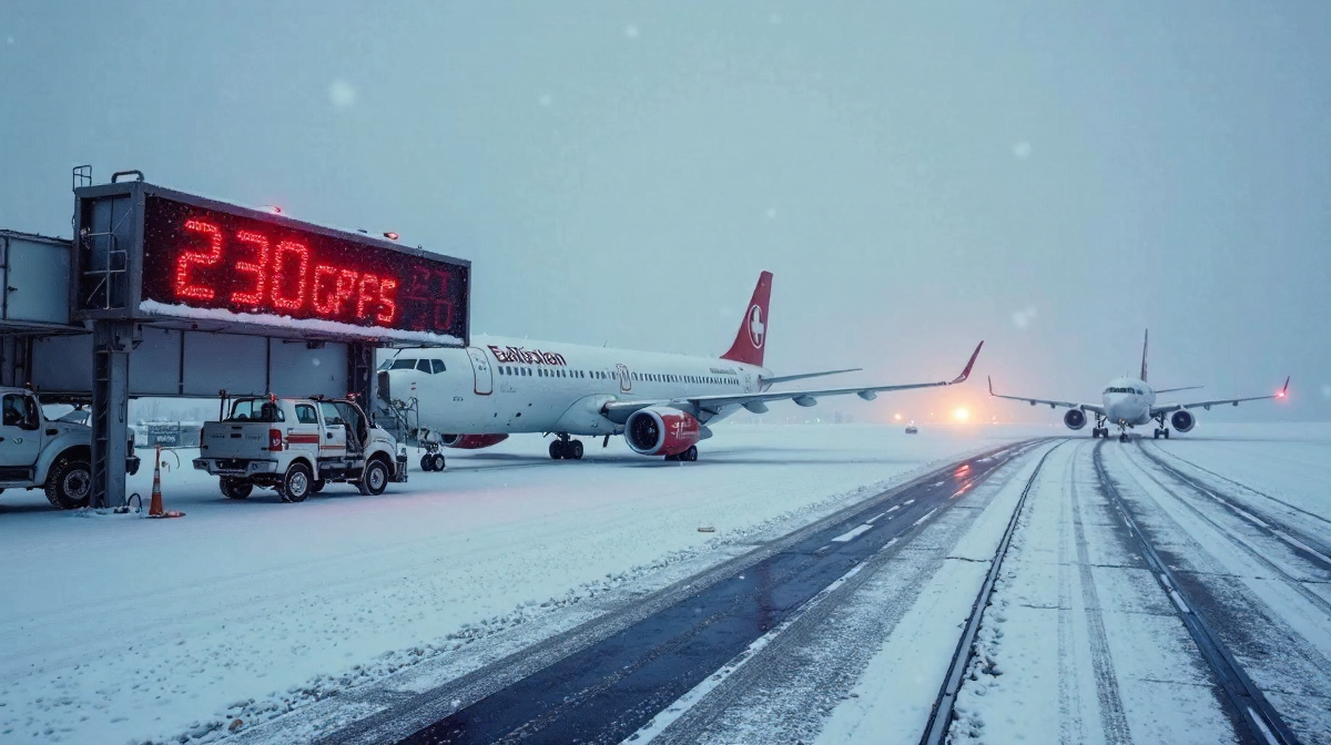 Winterchaos: Flughafen Wien, Schneefälle, Flugausfälle und deren Folgen