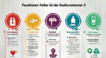 Die 6 häufigsten Fehler bei der Gesundheitsförderung