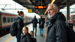 Zugverspätungen, öffentliche Wut und persönliche Geschichten: Ein Blick auf das Bahnchaos
