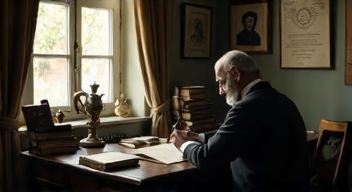 Die Suche nach Stabilität: Ich bin Sigmund Freud (Vater der Psychoanalyse, 1856-1939)