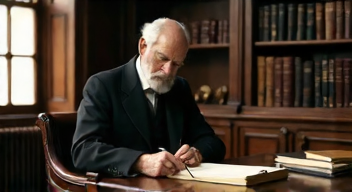 Ich bin Sigmund Freud (Vater der Psychoanalyse, 1856-1939)